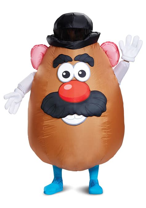 mr and mrs potato head costume|mister potato head inflatable costume.